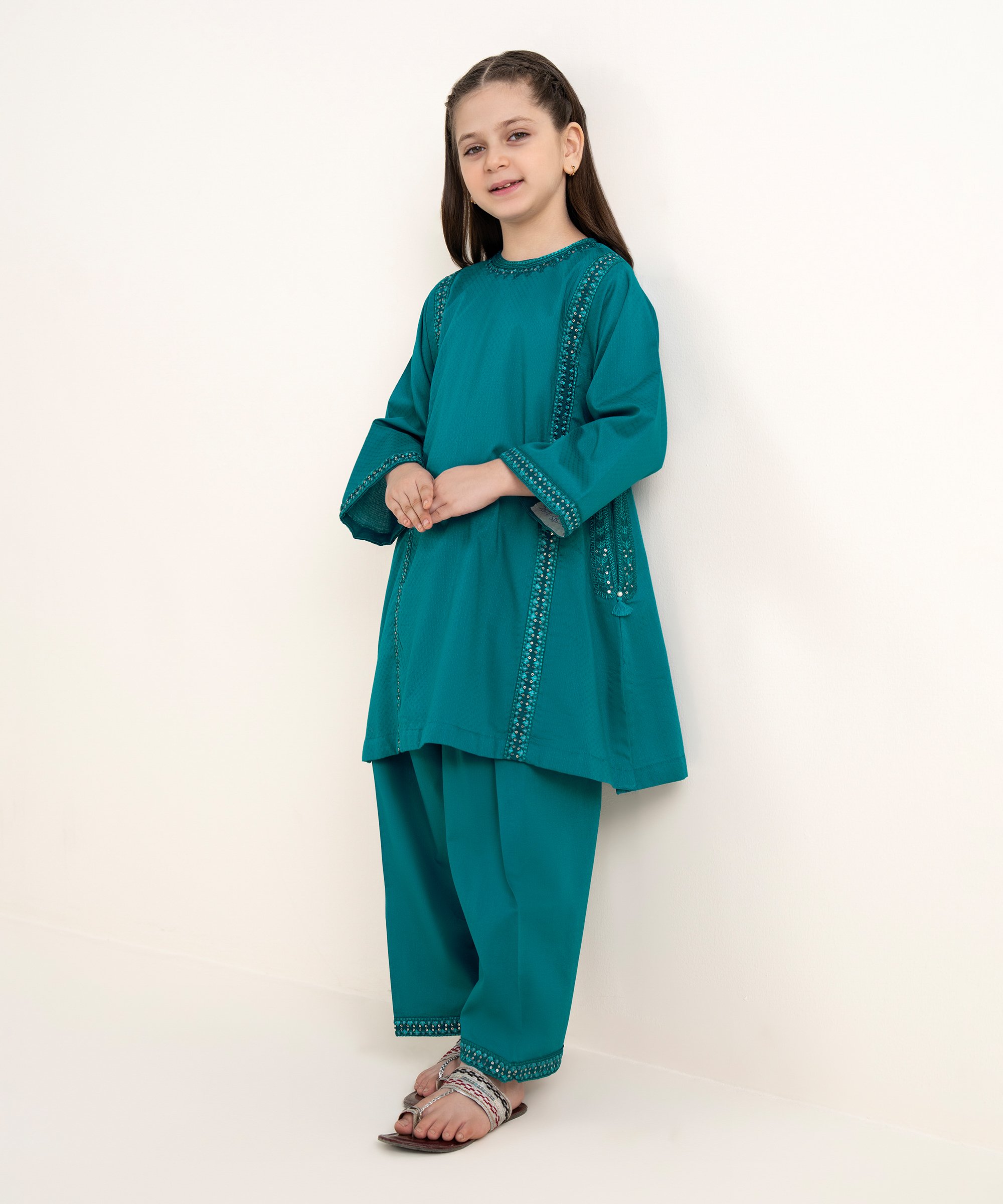 Girls Green Mini Me Outfit
