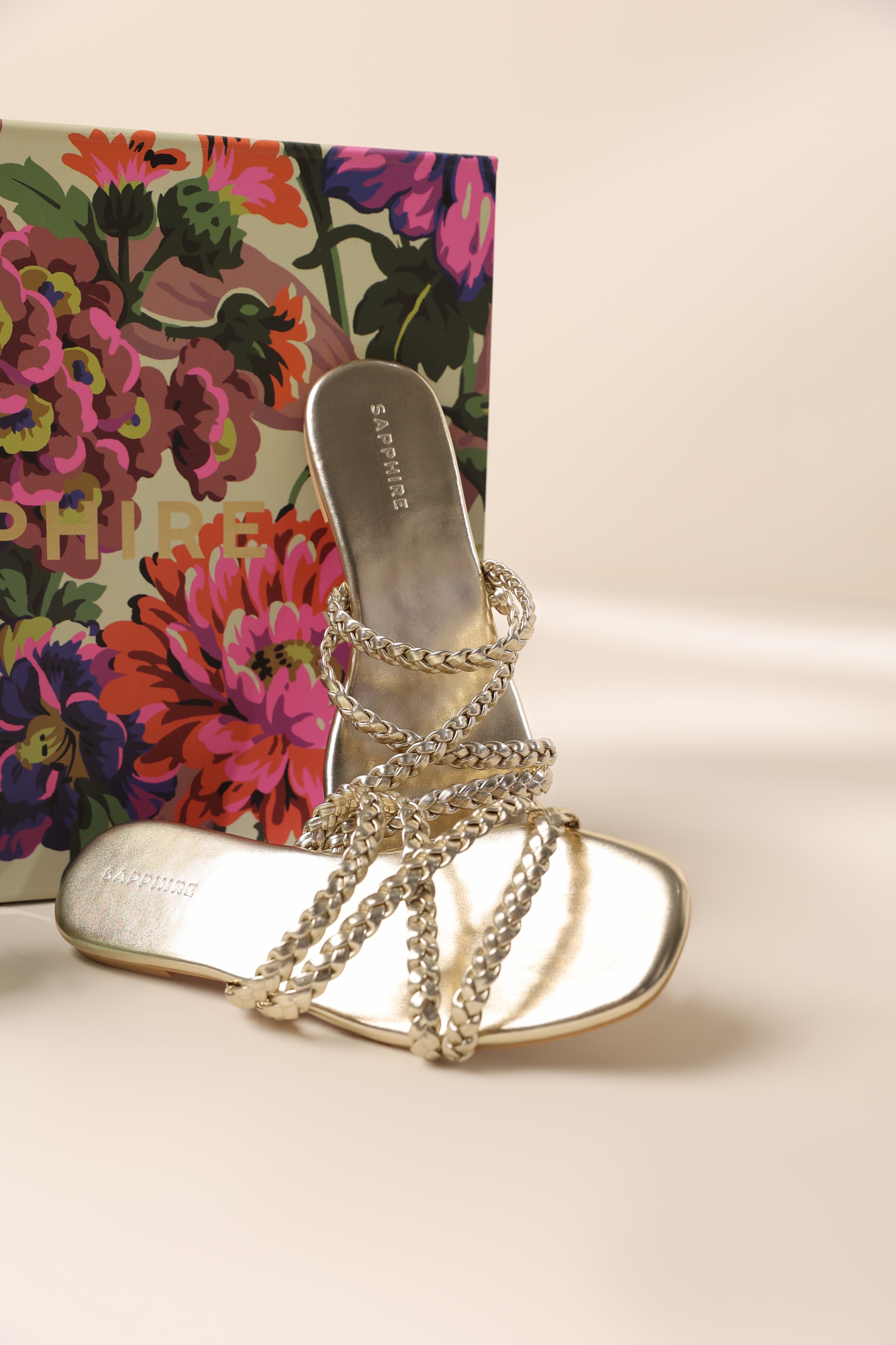 Women's Silver Flats For Mother’s Day Gift