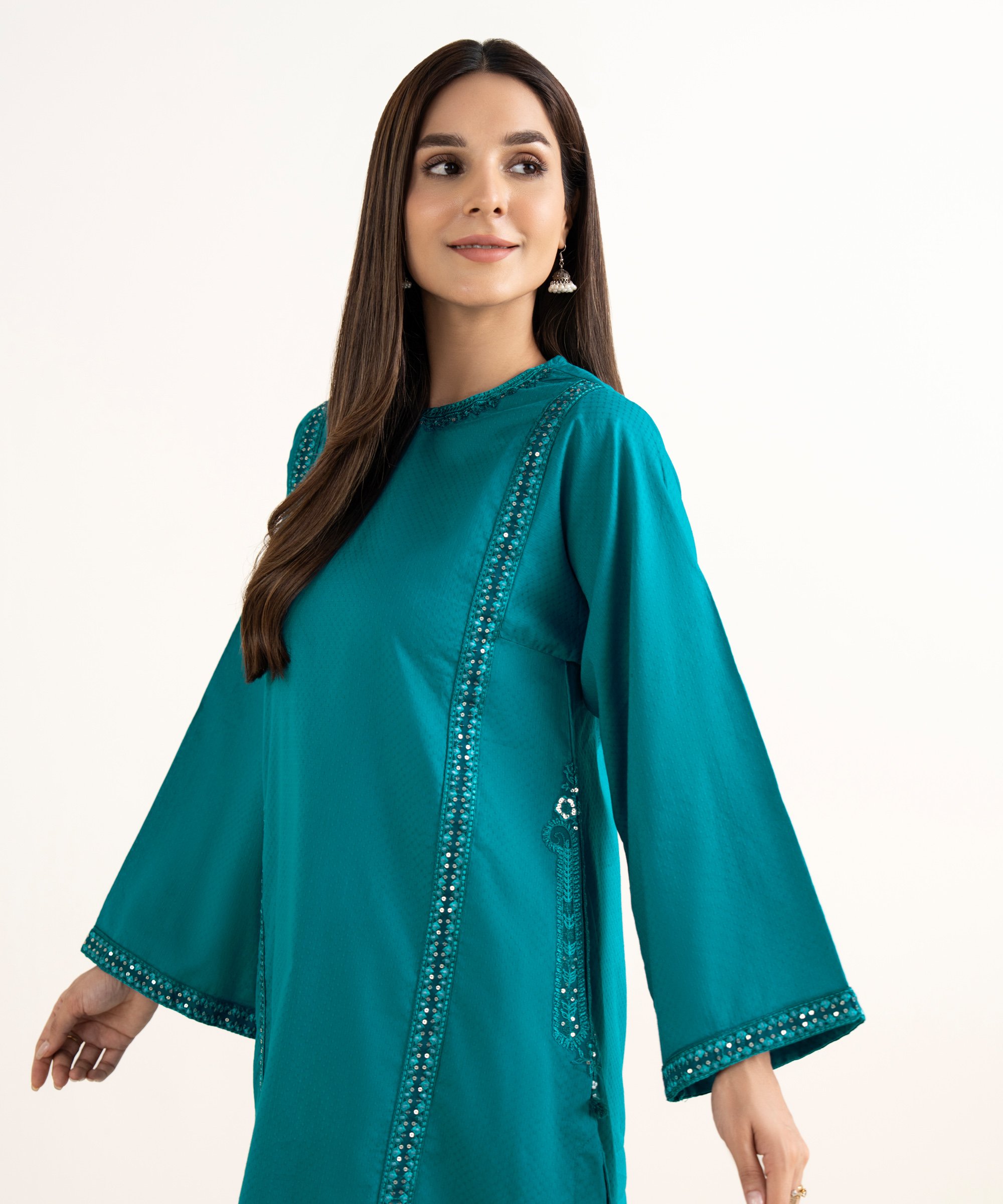 Green Ready To Wear Mini Me Outfit