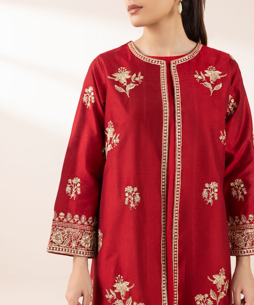 Women’s Pret Red Open Gown Formal Dress